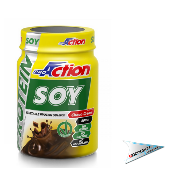 Pro Action- PROTEIN SOY CHOCO CREAM (Conf. 500 gr)     